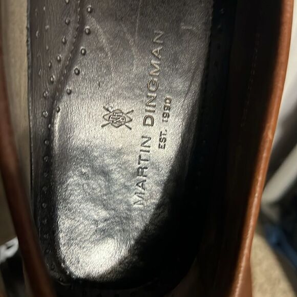 🔥🔥 Martin Dingman Royal Venetian Loafer Men Size 9.5M - EXCELLENT Condition - Picture 8 of 13